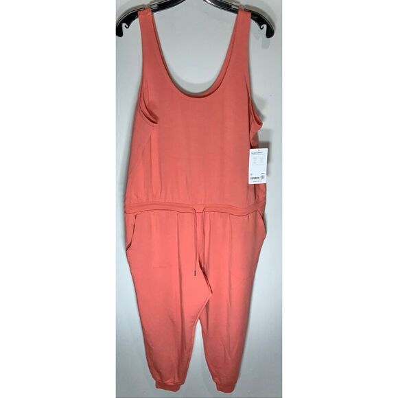 Athleta Pants - Athleta orange balance jumpsuit 1x